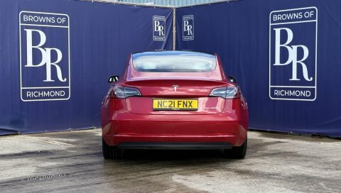Tesla Model 3 Dual Motor Long Red #4