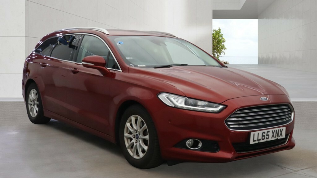 Ford Mondeo 1.5 Tdci 120 Bhp Econetic Titanium Estate Touring Red #2