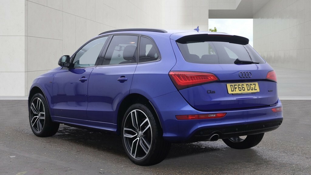 Audi Q5 2.0 Tdi 190 Bhp S Line Plus Quattro S-tronic Euro6 Blue #4