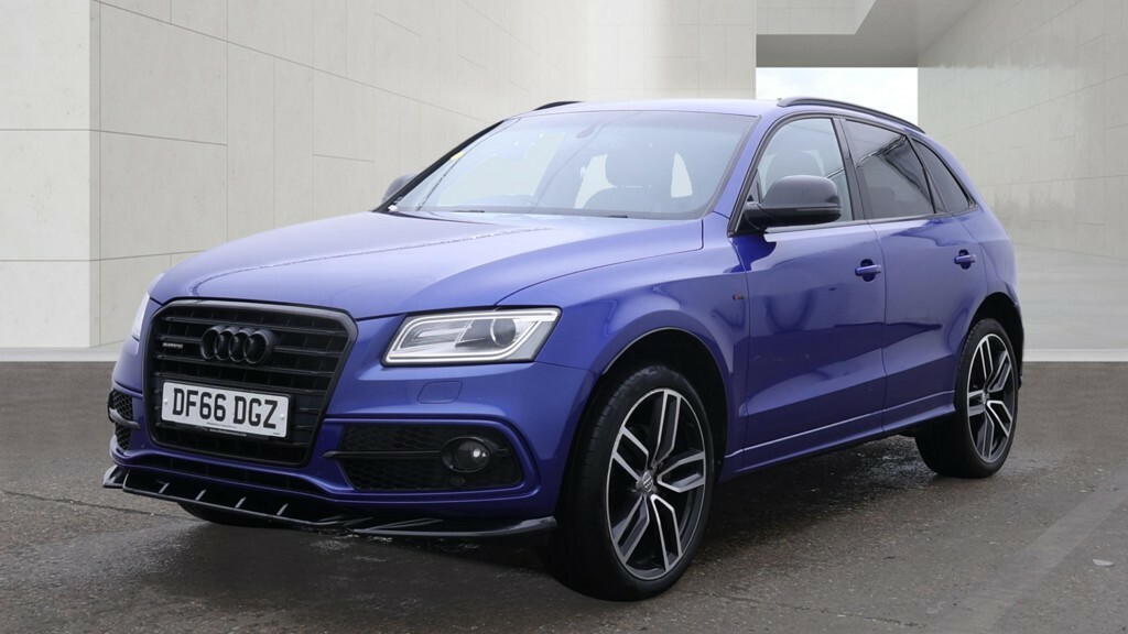 Audi Q5 2.0 Tdi 190 Bhp S Line Plus Quattro S-tronic Euro6 Blue