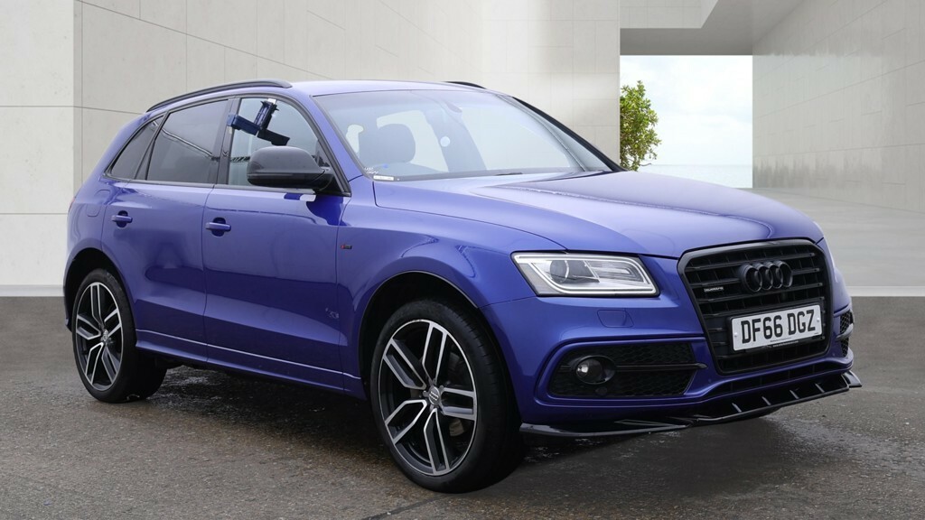 Audi Q5 2.0 Tdi 190 Bhp S Line Plus Quattro S-tronic Euro6 Blue #2