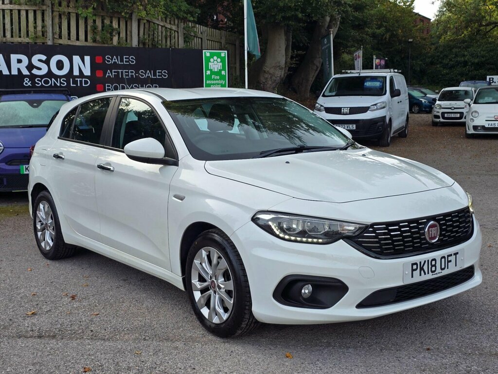 Fiat Tipo 1.4 Mpi Easy Plus Euro 6 White