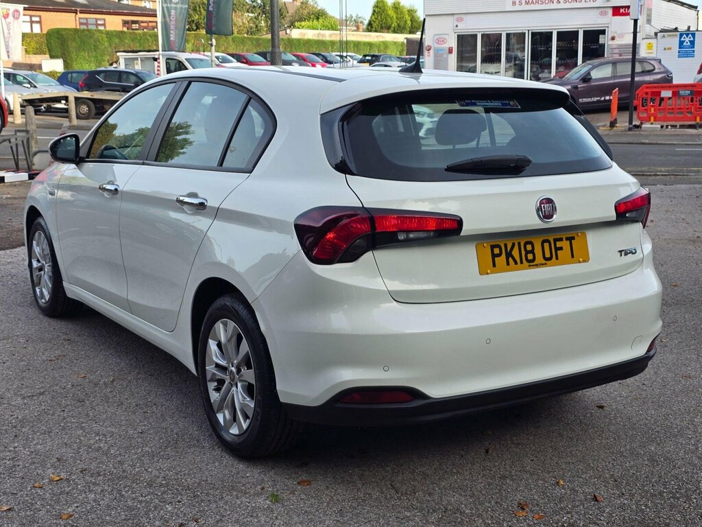 Fiat Tipo 1.4 Mpi Easy Plus Euro 6 White #4