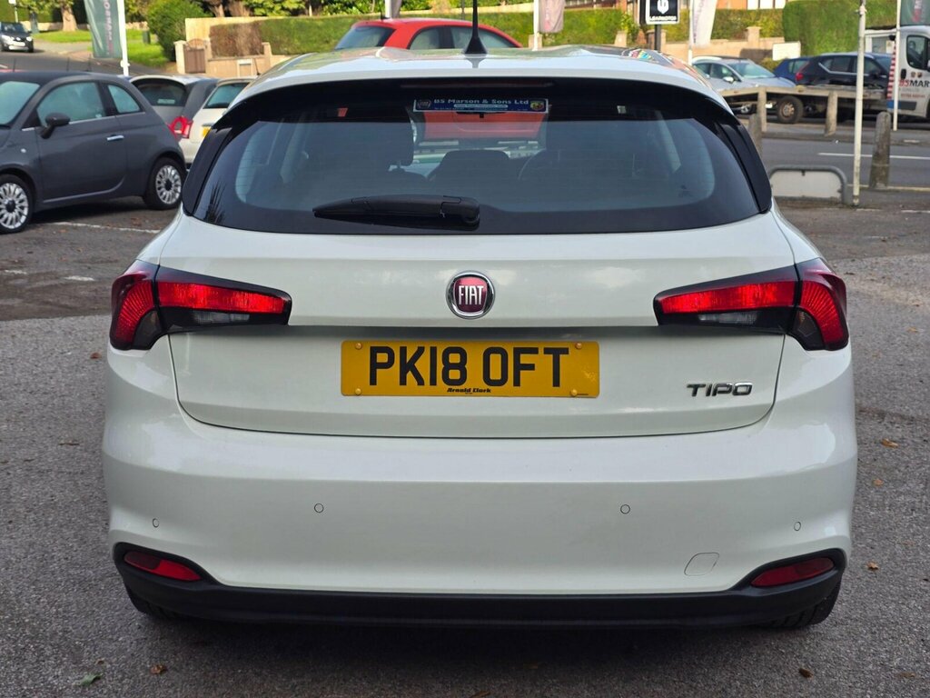 Fiat Tipo 1.4 Mpi Easy Plus Euro 6 White #6