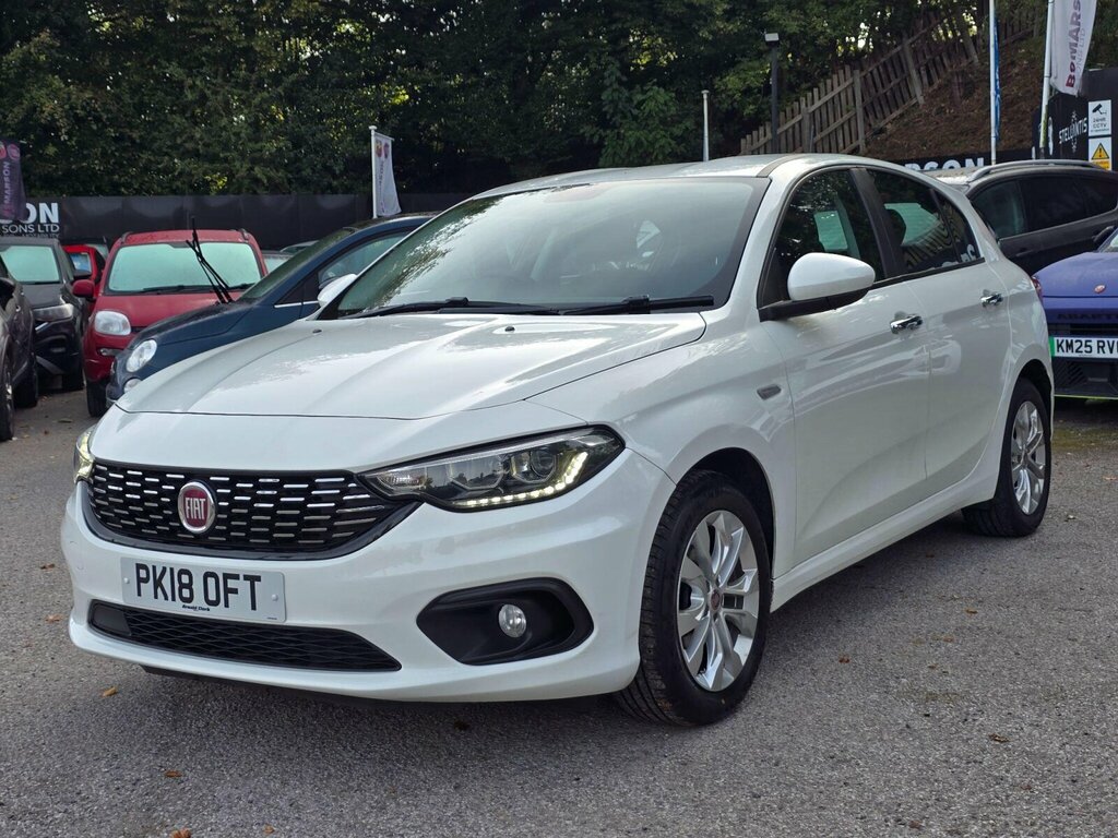 Fiat Tipo 1.4 Mpi Easy Plus Euro 6 White #3