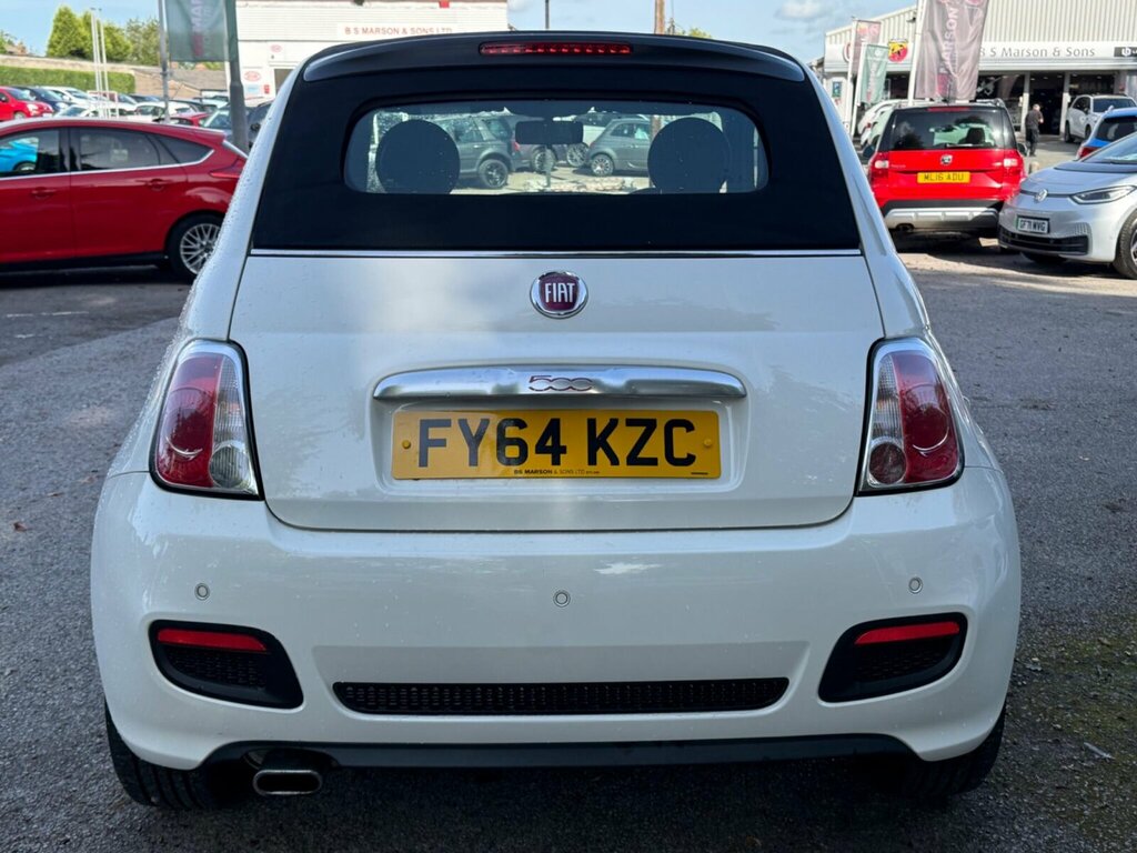 Fiat 500C 1.2 S Euro 6 Ss White #4