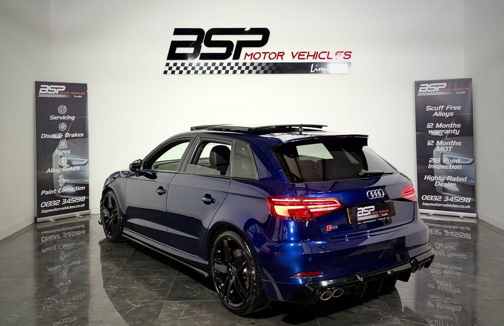 Audi S3 Audi S3 2019 69 Reg 2.0 Tfsi Black Edition Sport Blue #3