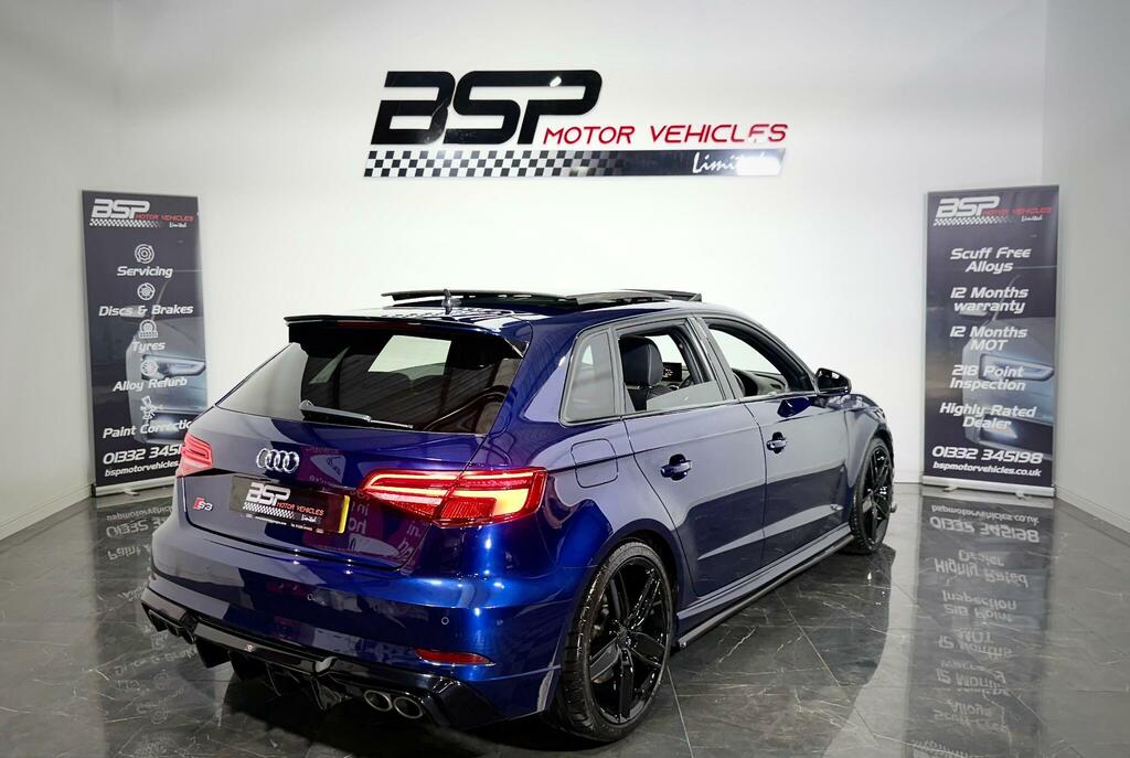 Audi S3 Audi S3 2019 69 Reg 2.0 Tfsi Black Edition Sport Blue #4