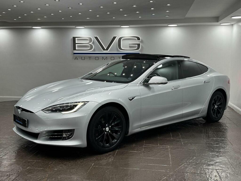 Tesla Model S 315Kw 90Kwh Dual Motor Nav 422 Ps Silver #3