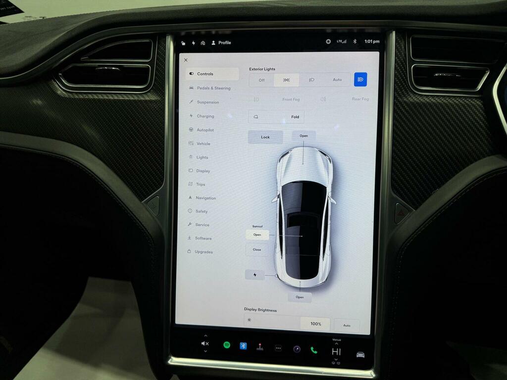 Tesla Model S 315Kw 90Kwh Dual Motor Nav 422 Ps Silver #38