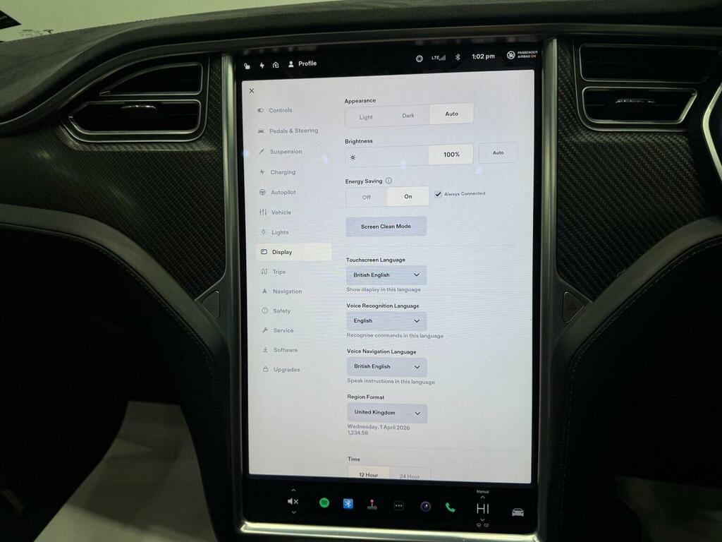 Tesla Model S 315Kw 90Kwh Dual Motor Nav 422 Ps Silver #37