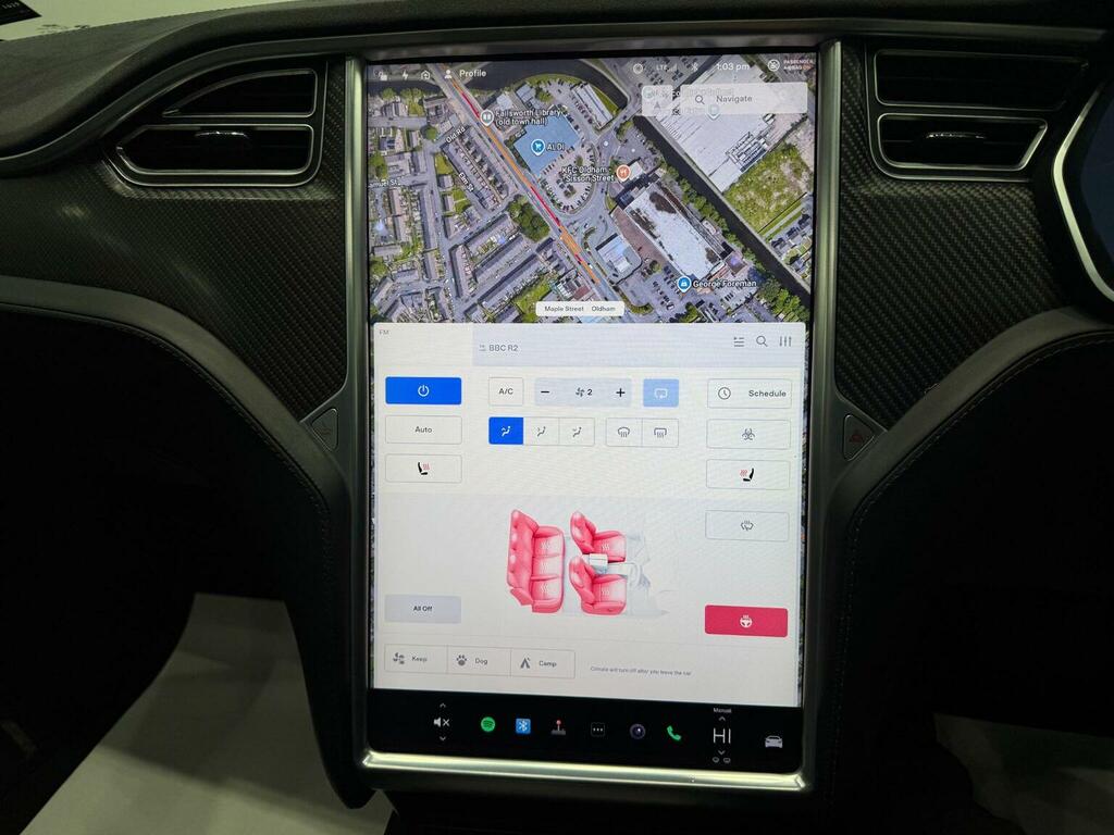 Tesla Model S 315Kw 90Kwh Dual Motor Nav 422 Ps Silver #35