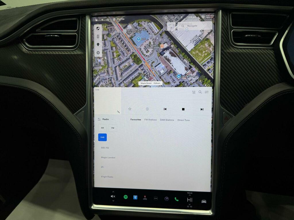 Tesla Model S 315Kw 90Kwh Dual Motor Nav 422 Ps Silver #29