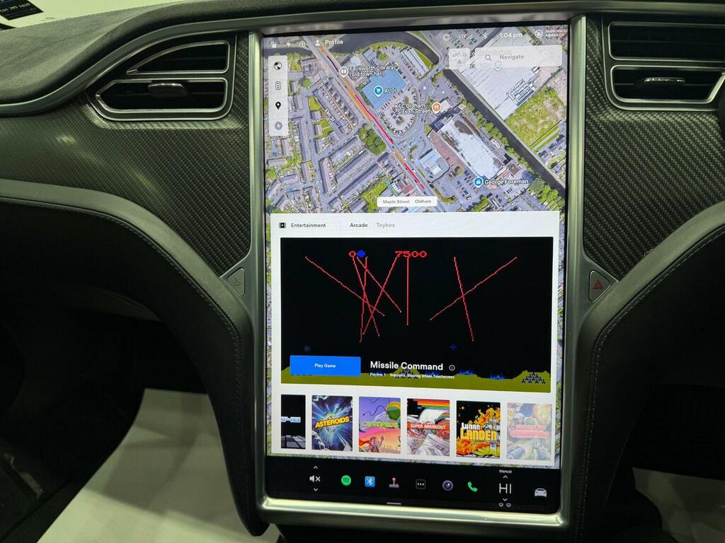 Tesla Model S 315Kw 90Kwh Dual Motor Nav 422 Ps Silver #27
