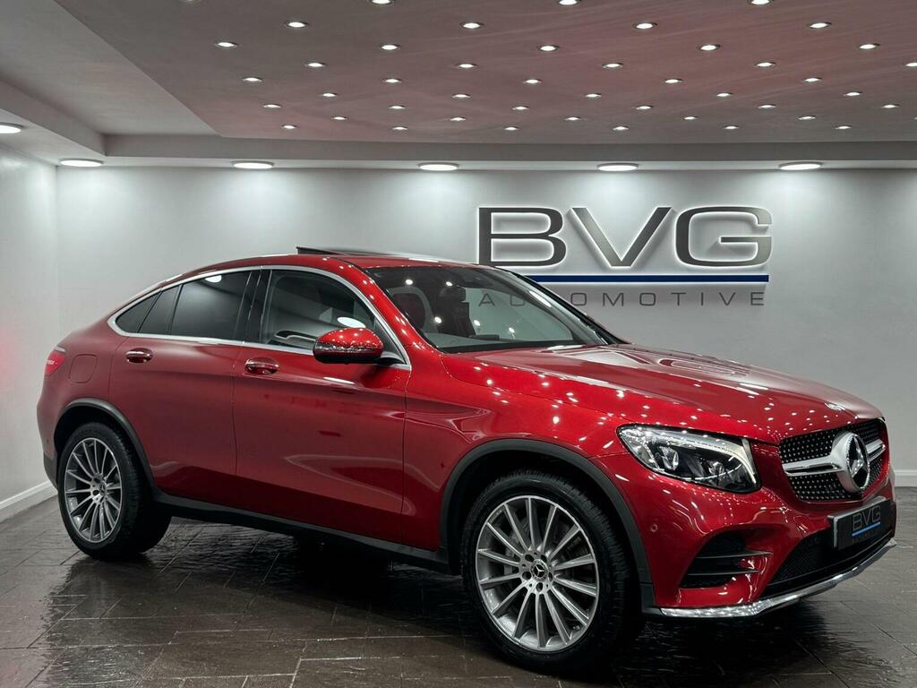 Mercedes-Benz GLC Class 2.1 Glc250d Amg Line Premium Coupe G-tronic 4Mat Red