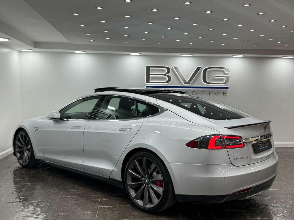 Tesla Model S Hatchback P85d Dual Motor 4Wd 201616 Silver #4