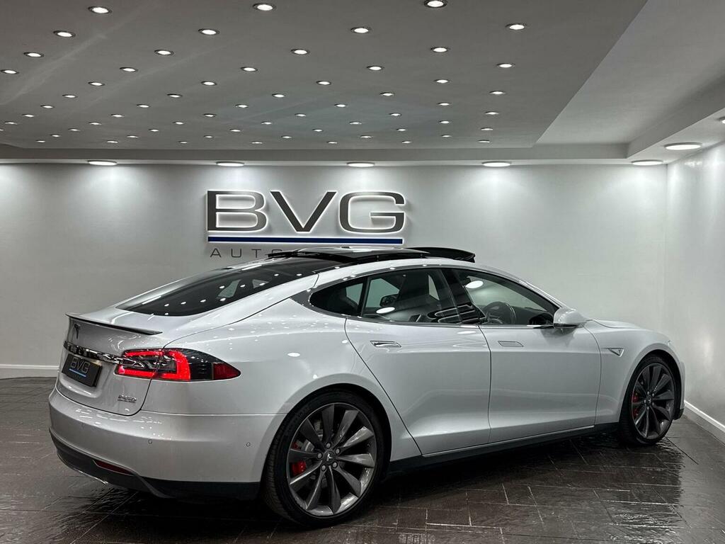 Tesla Model S Hatchback P85d Dual Motor 4Wd 201616 Silver #6