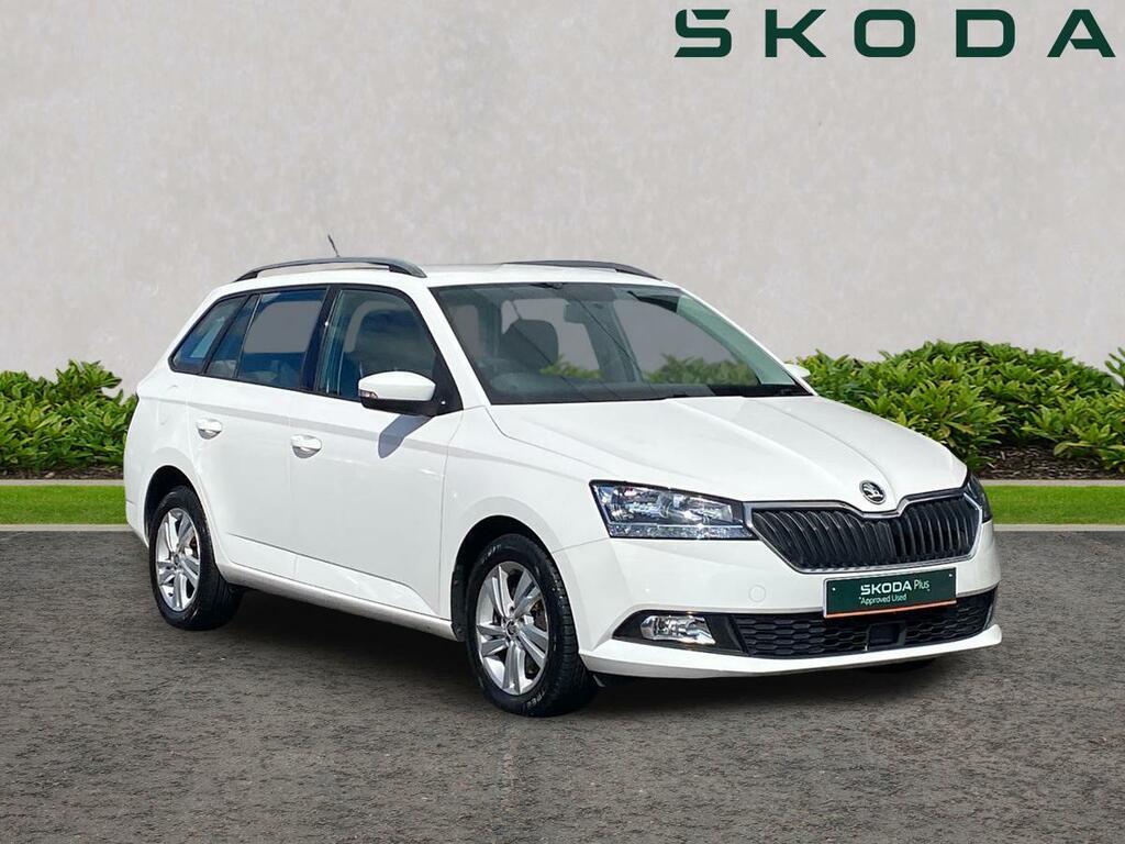 Skoda Fabia 1.0 Tsi 110 Se Dsg White
