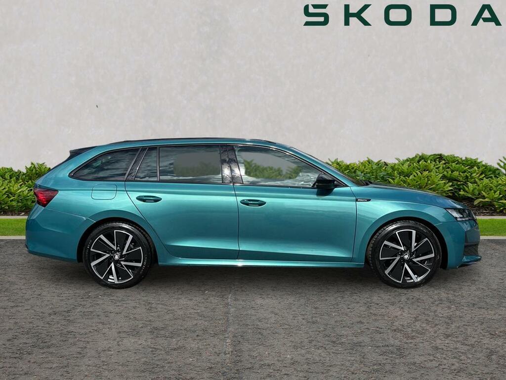 Skoda Octavia 1.5 Tsi 150 E-tec Sportline Dsg Green #5