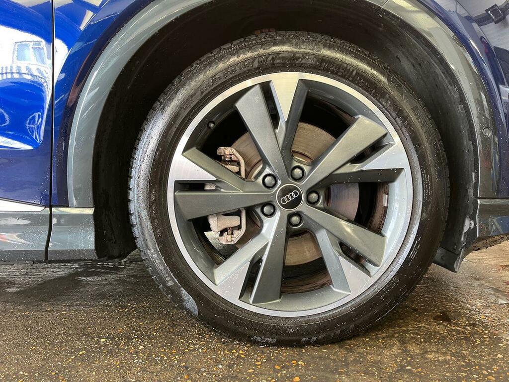 Audi Q4 E Tron 45 S Line Sportback 82Kwh Blue #6