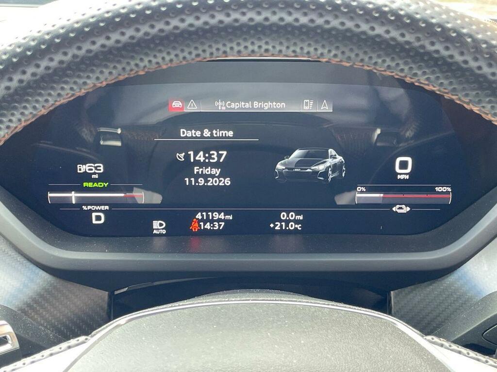 Audi Rs E-Tron Gt 93.4Kwh Carbon Vorsprung Saloon Black #28
