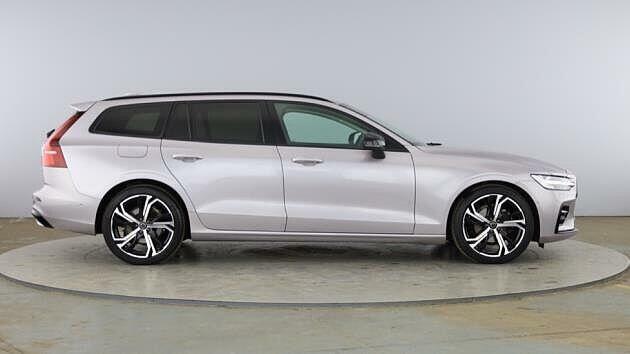 Volvo V60 2.0 B4 Mhev Ultra Estate Hybrid Dct Aut Silver #2