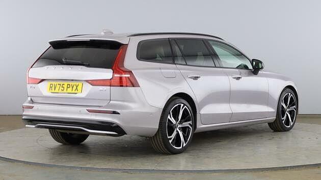 Volvo V60 2.0 B4 Mhev Ultra Estate Hybrid Dct Aut Silver #3