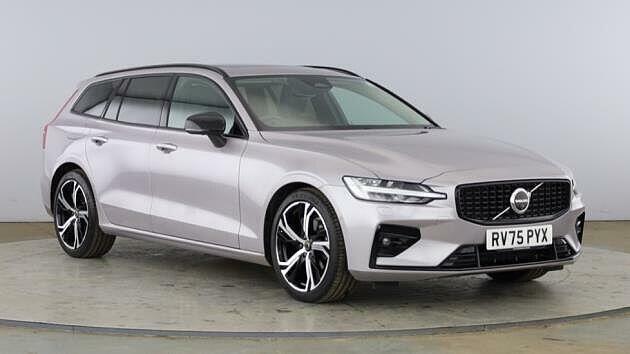 Volvo V60 2.0 B4 Mhev Ultra Estate Hybrid Dct Aut Silver