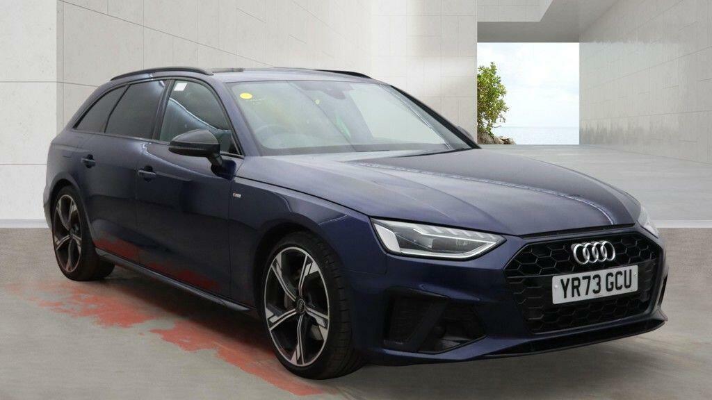 Audi A4 Avant Avant Black Edition 40 Tfsi 204 Ps S Tronic Blue