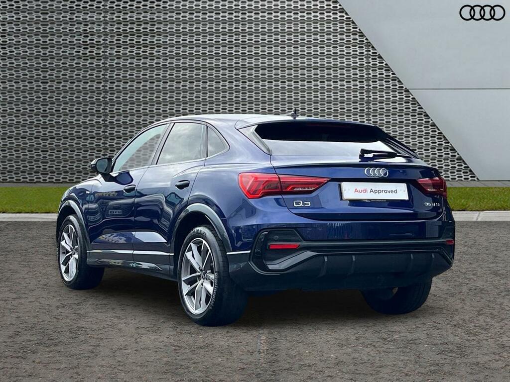 Audi Q3 1.5 Tfsi Cod 35 Black Edition Sportback S Tronic E Blue #2