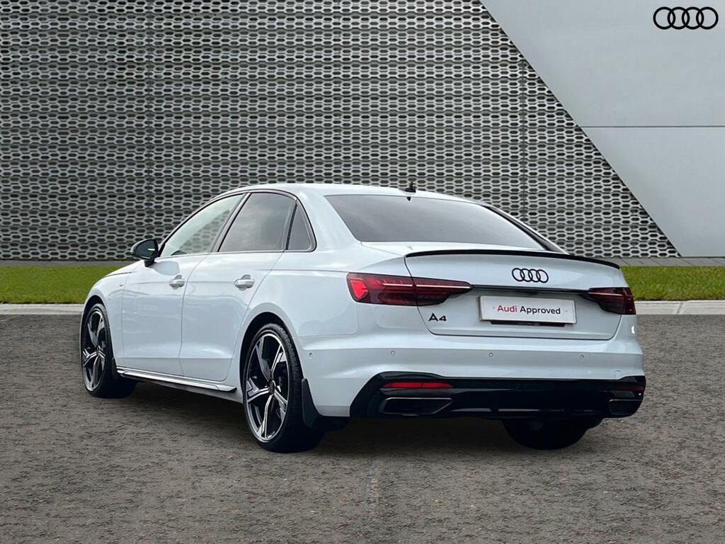 Audi A4 2.0 Tdi 35 Black Edition S Tronic Euro 6 Ss White #2