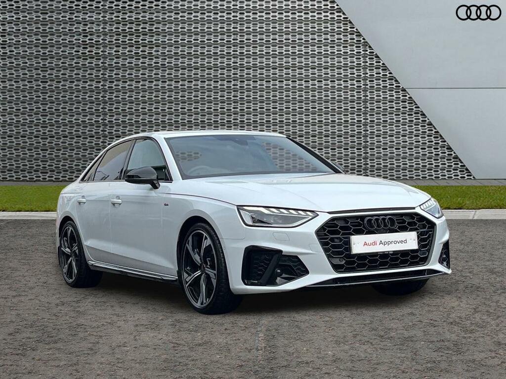 Audi A4 2.0 Tdi 35 Black Edition S Tronic Euro 6 Ss White