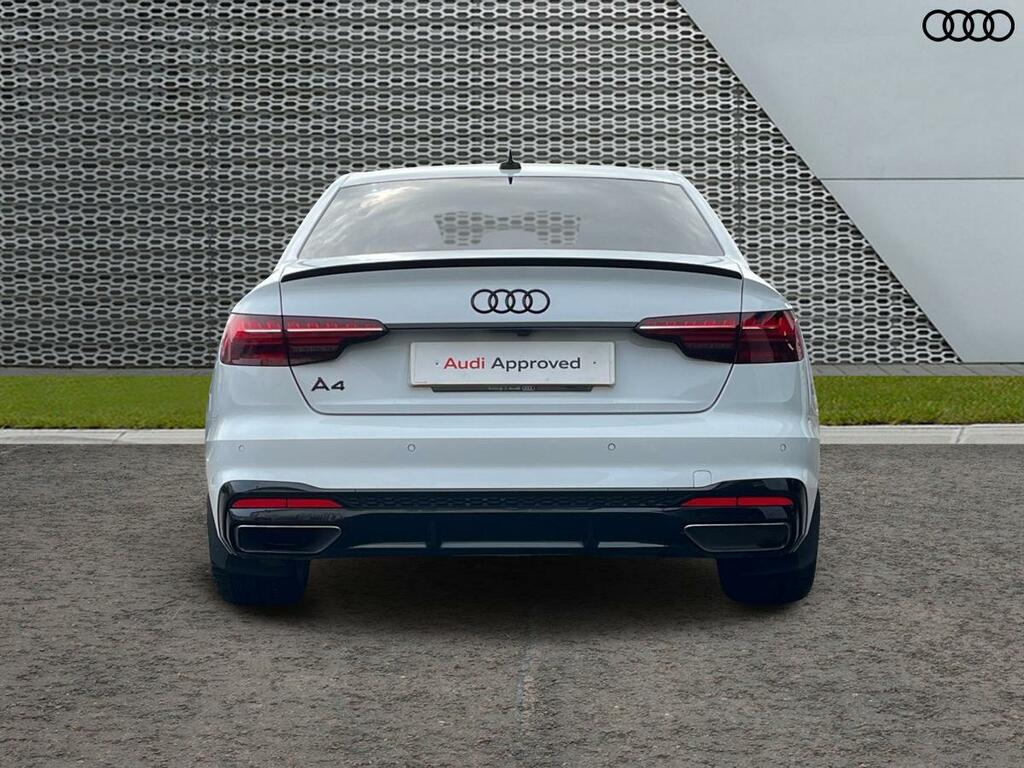 Audi A4 2.0 Tdi 35 Black Edition S Tronic Euro 6 Ss White #4