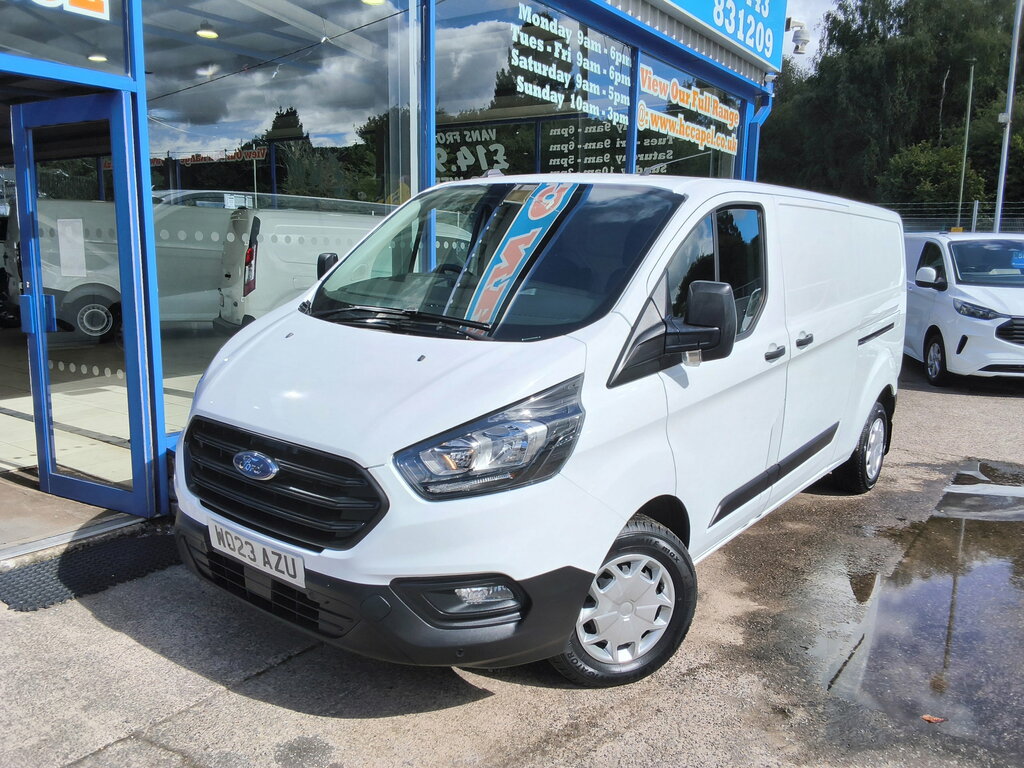 Ford Transit Custom 2.0 300 Ecoblue Leader Panel Van White
