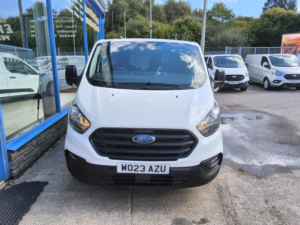 Ford Transit Custom 2.0 300 Ecoblue Leader Panel Van White #2