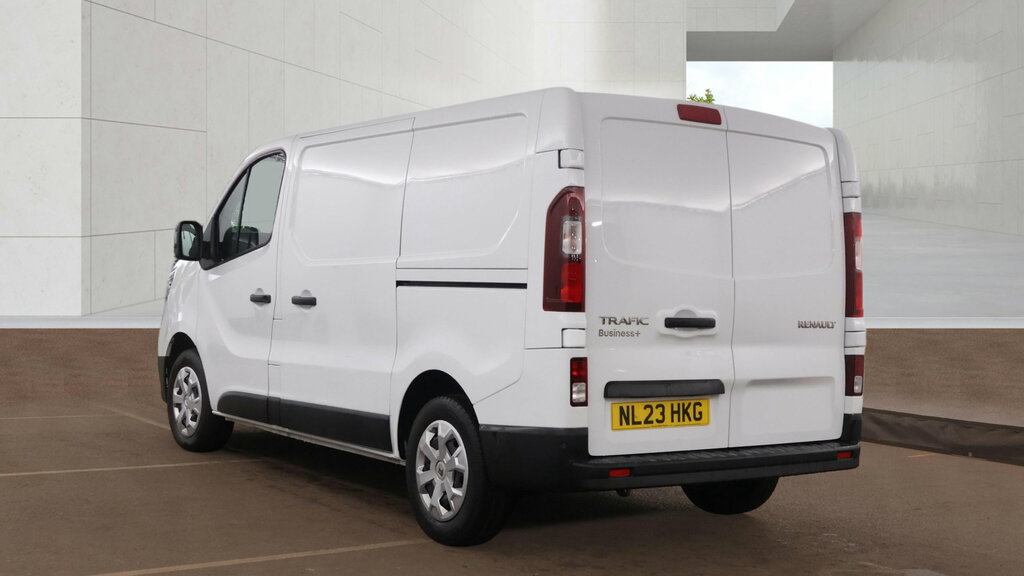 Renault Trafic 2.0 Dci Blue Sl28 Business Panel Van M White #3