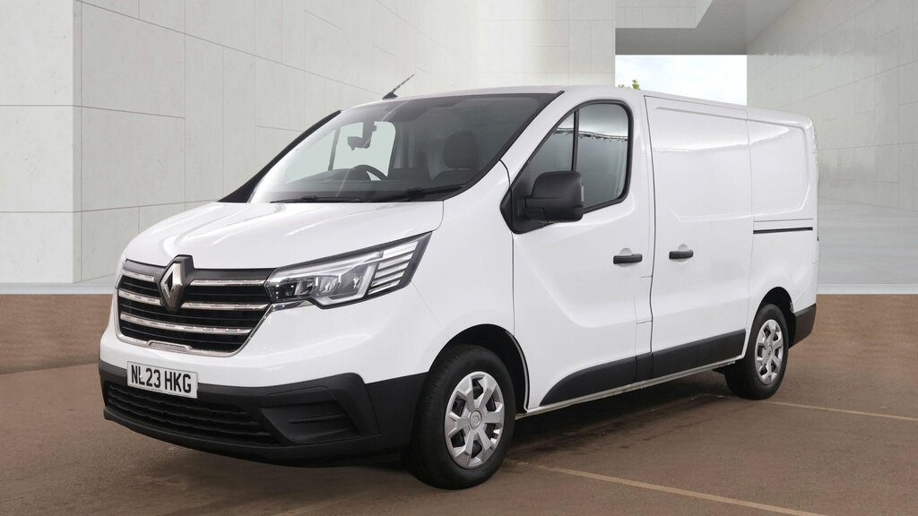 Renault Trafic 2.0 Dci Blue Sl28 Business Panel Van M White