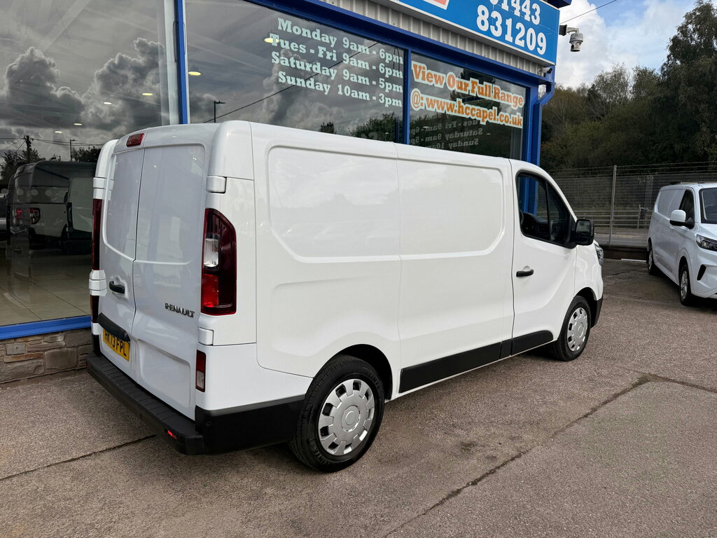 Renault Trafic 2.0 Dci Blue Sl30 Advance Panel Van Man HK73FPL White #6