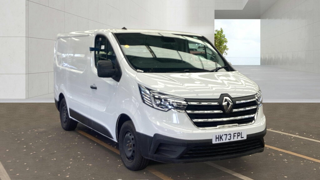 Renault Trafic 2.0 Dci Blue Sl30 Advance Panel Van Man White #2