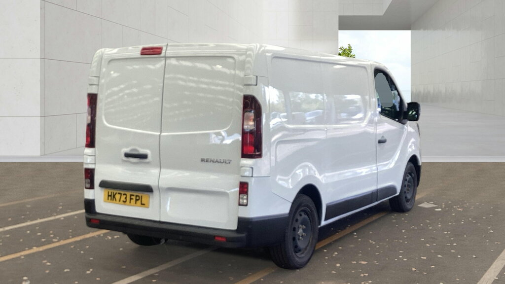 Renault Trafic 2.0 Dci Blue Sl30 Advance Panel Van Man White #4