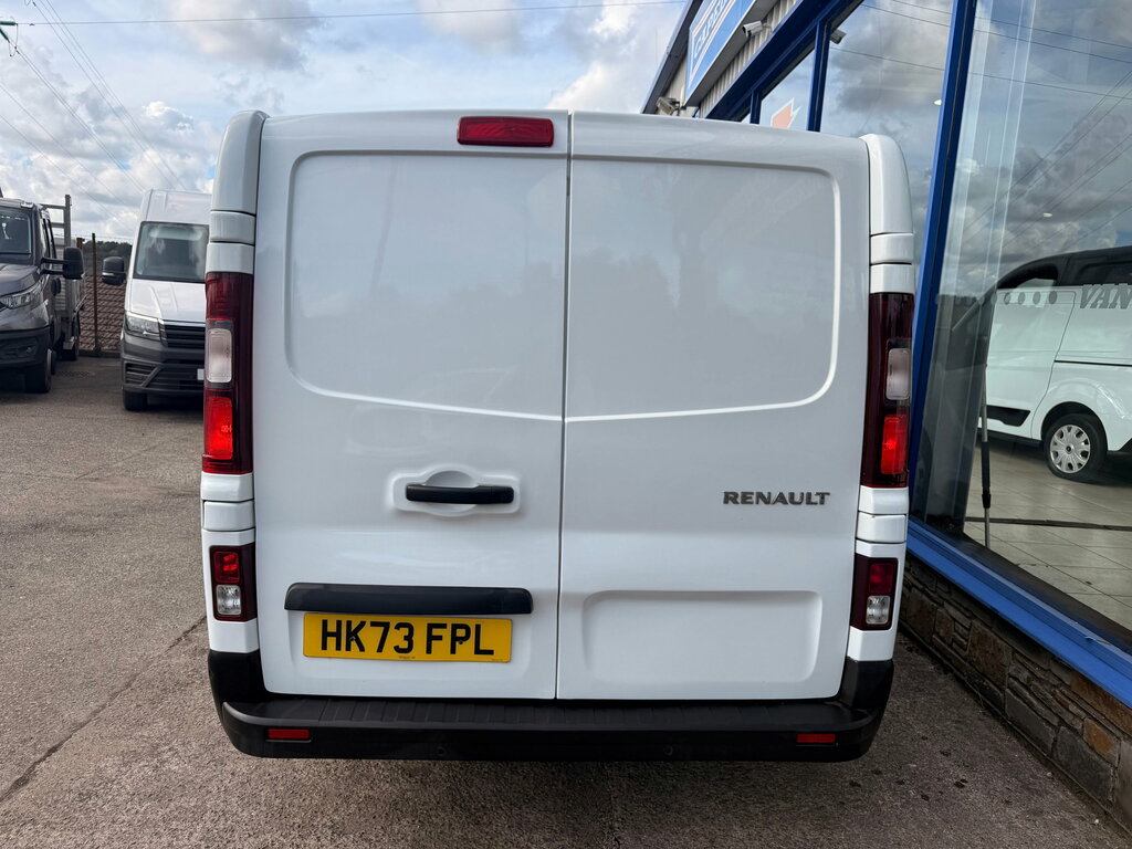 Renault Trafic 2.0 Dci Blue Sl30 Advance Panel Van Man HK73FPL White #5