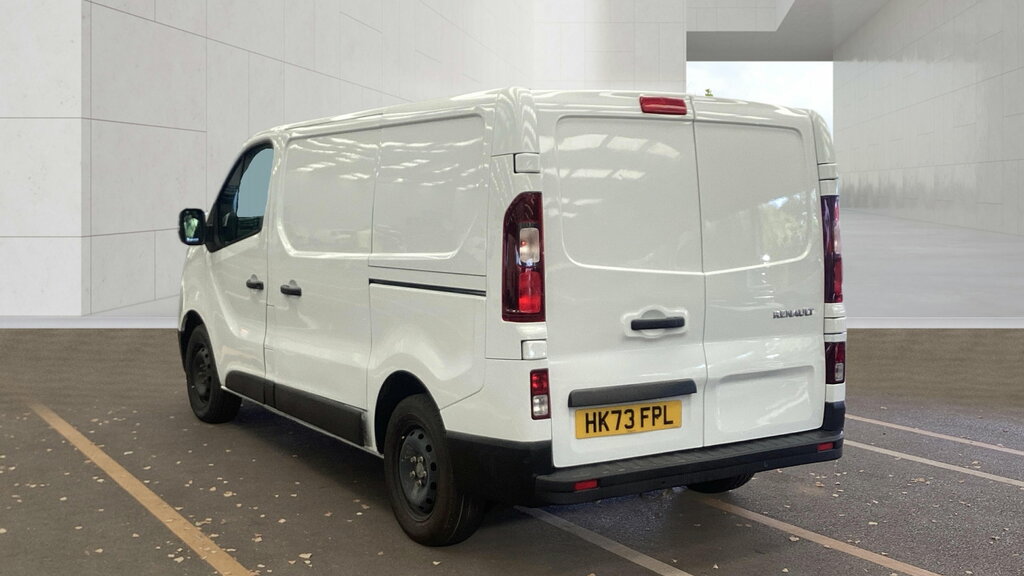 Renault Trafic 2.0 Dci Blue Sl30 Advance Panel Van Man White #3