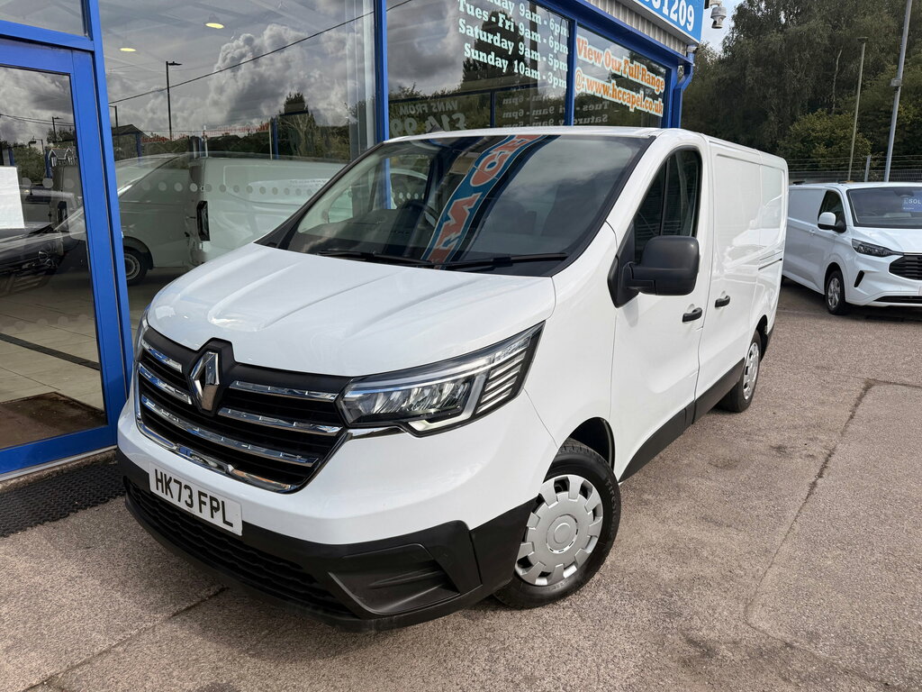 Renault Trafic 2.0 Dci Blue Sl30 Advance Panel Van Man HK73FPL White