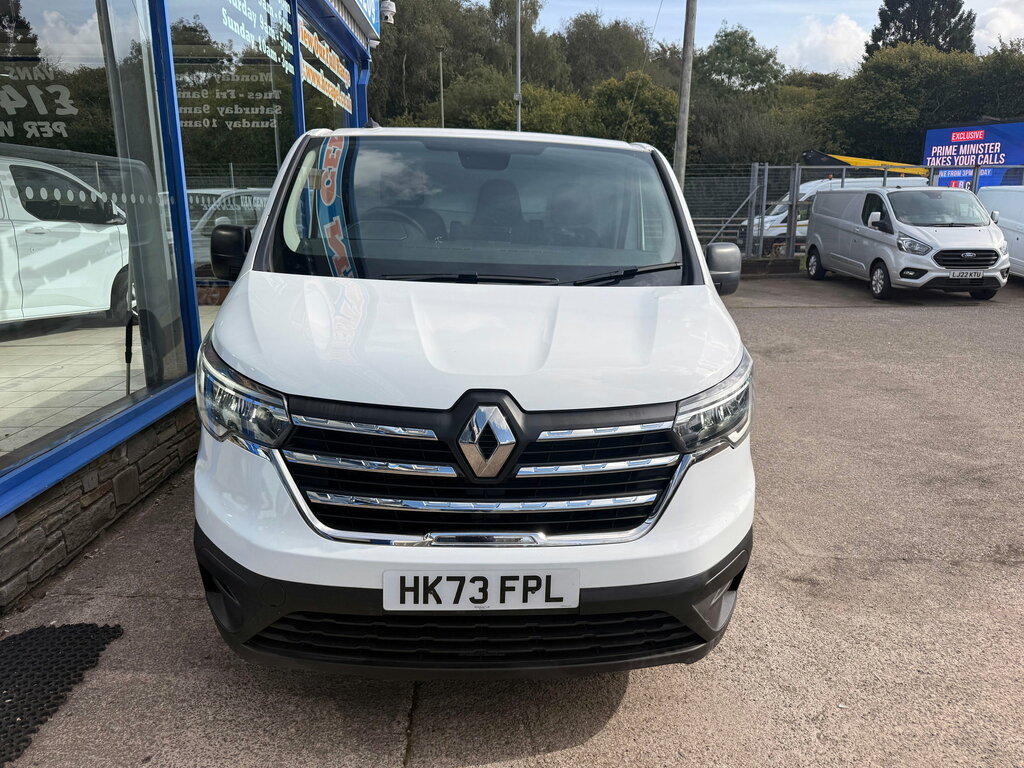 Renault Trafic 2.0 Dci Blue Sl30 Advance Panel Van Man HK73FPL White #2