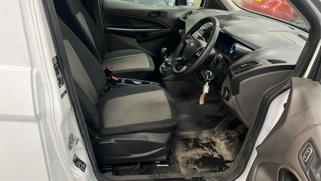 Ford Transit Connect 1.5 250 Ecoblue Leader Panel Van White #4