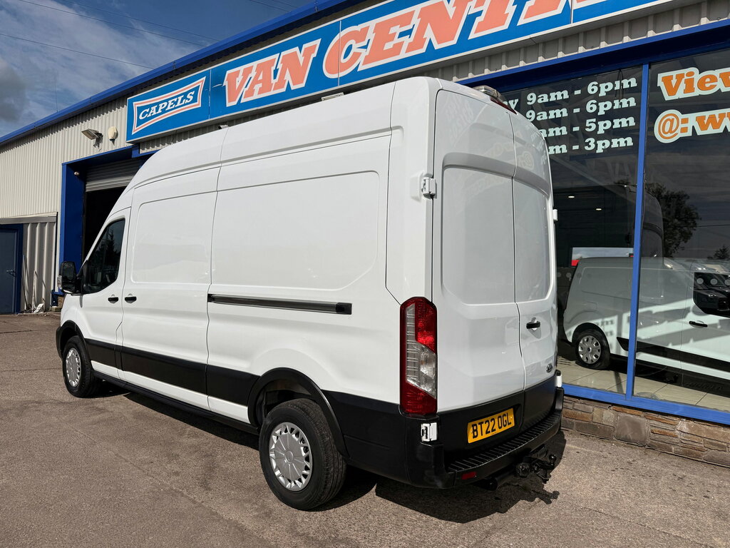 Ford Transit Custom 2.0 350 Ecoblue Leader Panel Van White #4