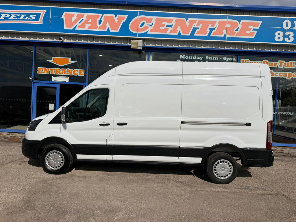 Ford Transit Custom 2.0 350 Ecoblue Leader Panel Van White #3