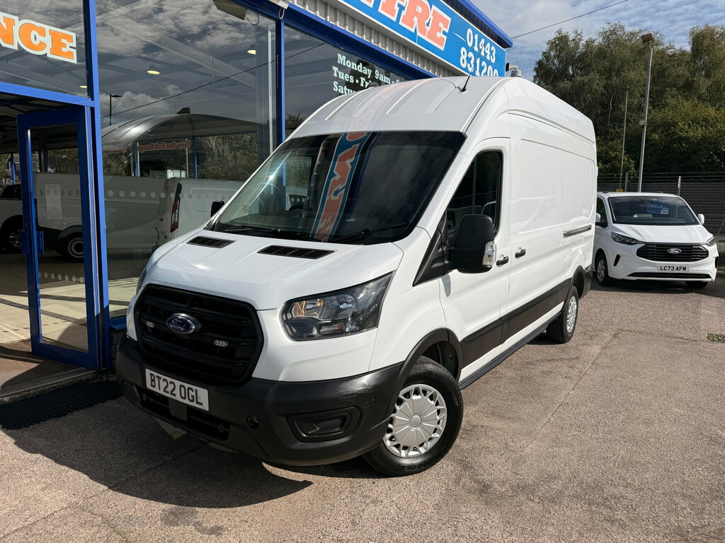 Ford Transit Custom 2.0 350 Ecoblue Leader Panel Van White