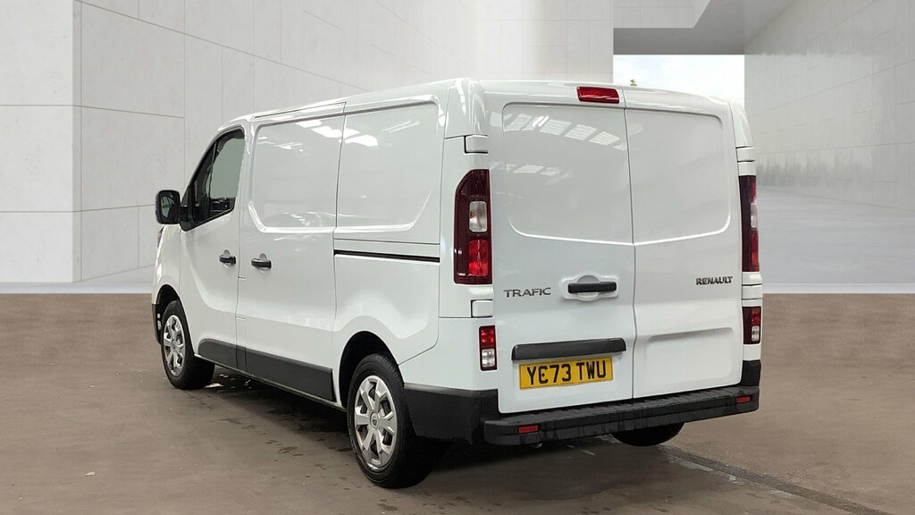 Renault Trafic 2.0 Dci Blue Sl28 Business Panel Van M White #3
