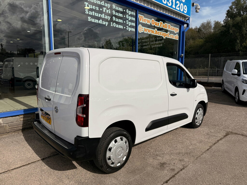 Vauxhall Combo 1.5 Turbo D 2300 Pro Panel Van L White #6